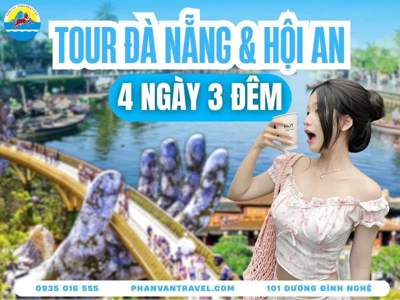Tour Đà Nẵng Hội An 4 Ngày 3 Đêm 2026 A-Z Chỉ Từ 2,9 Triệu