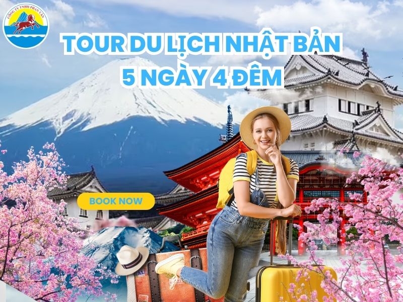 Tour Du Lịch Nhật Bản 5 Ngày 4 Đêm từ Đà Nẵng Trọn Gói Giá Rẻ 2026