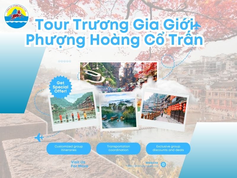 Tour Trương Gia Giới Phượng Hoàng Cổ Trấn: Lịch Trình Từ Đà Nẵng