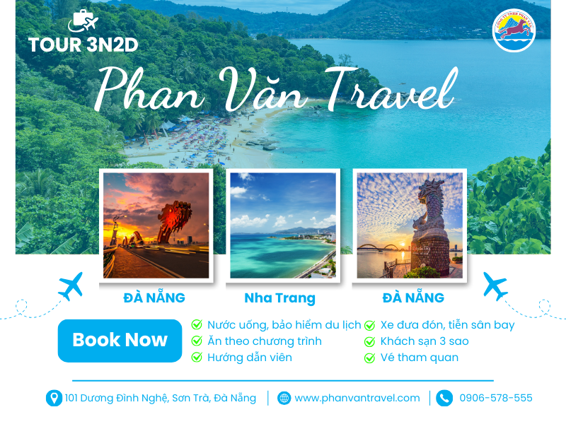 Trải Nghiệm Đáng Nhớ Cùng Tour Đà Nẵng - Nha Trang - Đà Nẵng 3N2Đ