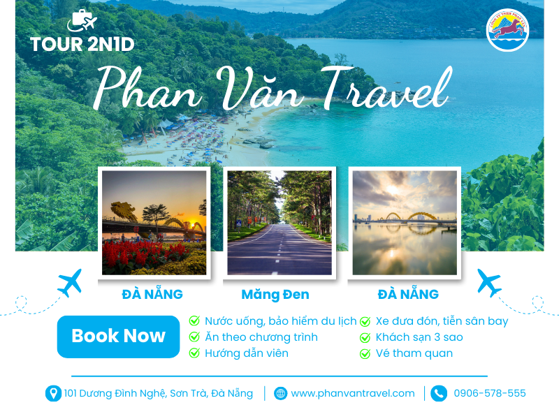 Trải Nghiệm Thiên Đường Xanh Cùng Tour Đà Nẵng - Măng Đen - Đà Nẵng 2N1Đ