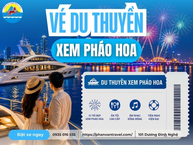 Tổng Hợp Bảng Giá Vé Du Thuyền Xem Pháo Hoa Đà Nẵng DIFF 2026