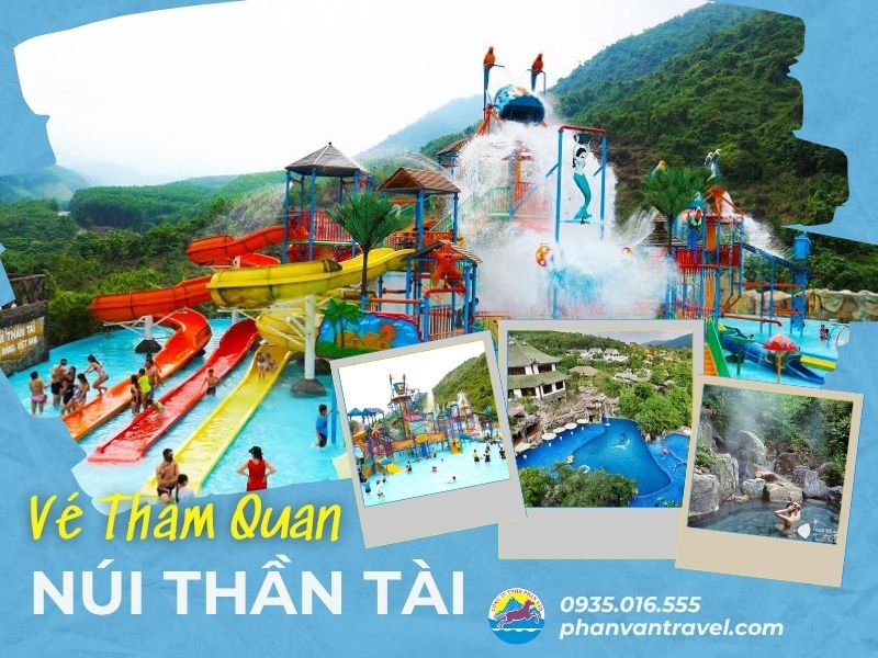 Vé tham quan núi Thần Tài - Khu vui chơi giải nhiệt mùa hè cực chất