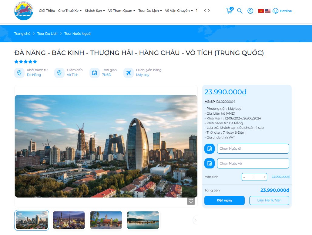  Tour ĐÀ NẴNG - BẮC KINH - THƯỢNG HẢI - HÀNG CHÂU - VÔ TÍCH (TRUNG QUỐC) Phan Văn Travel
