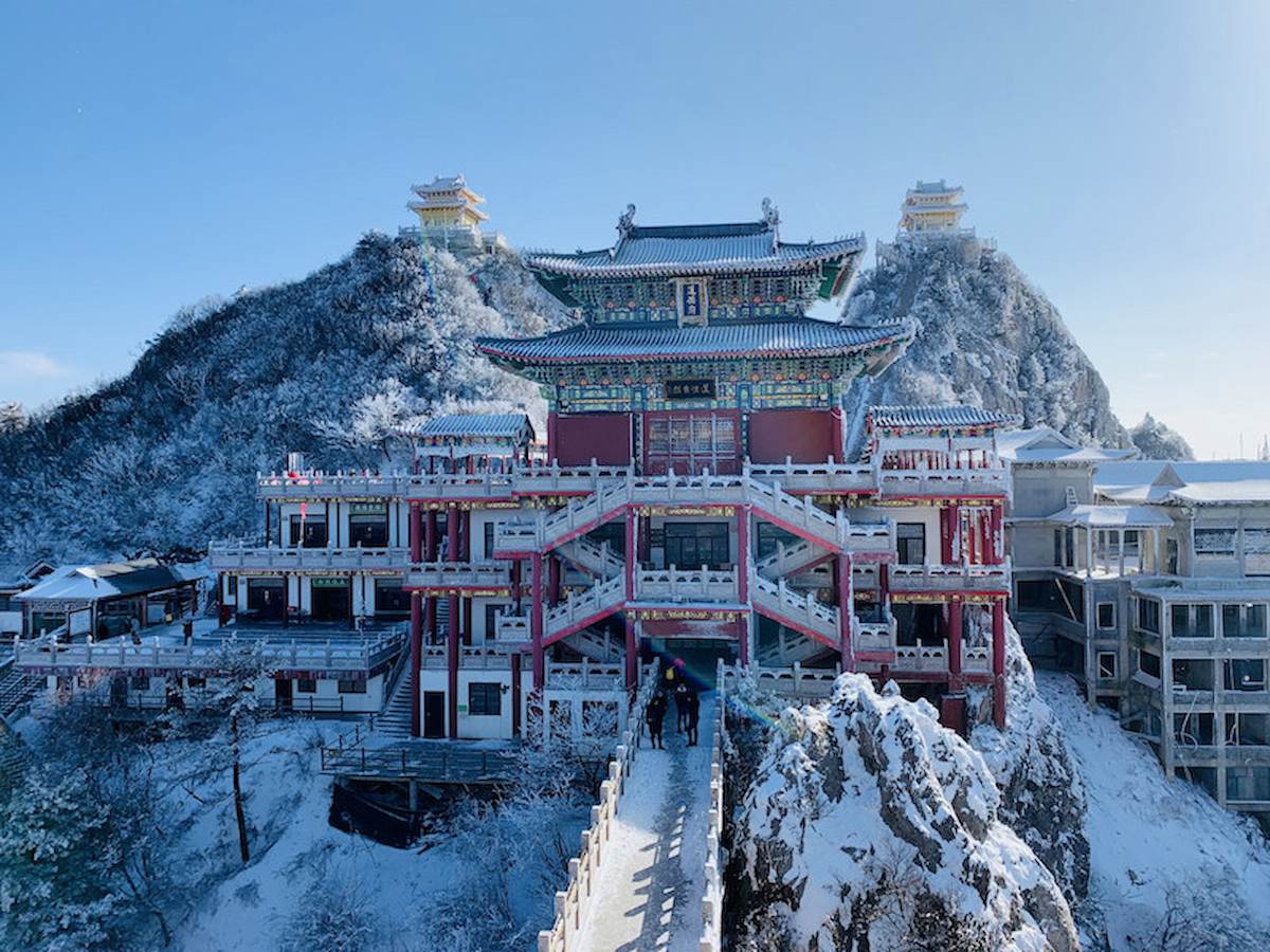 Phố cổ Lệ Giang mùa đông