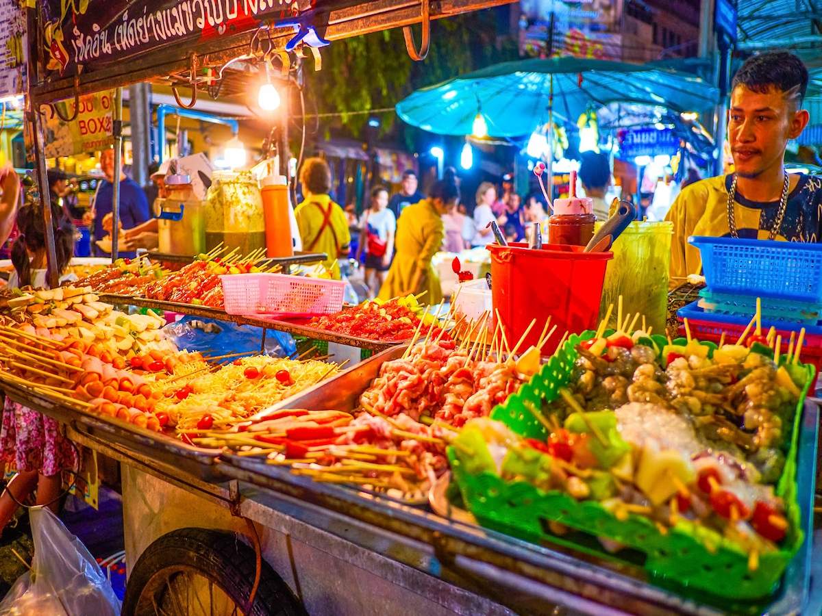 Ẩn thực chợ đêm Thái Lan