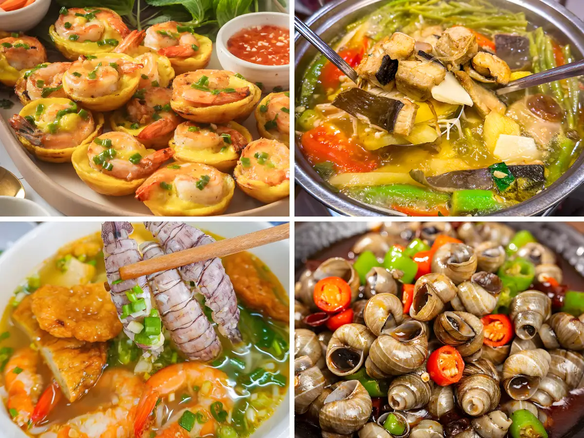 Ẩm thực Bãi Sau Vũng Tàu