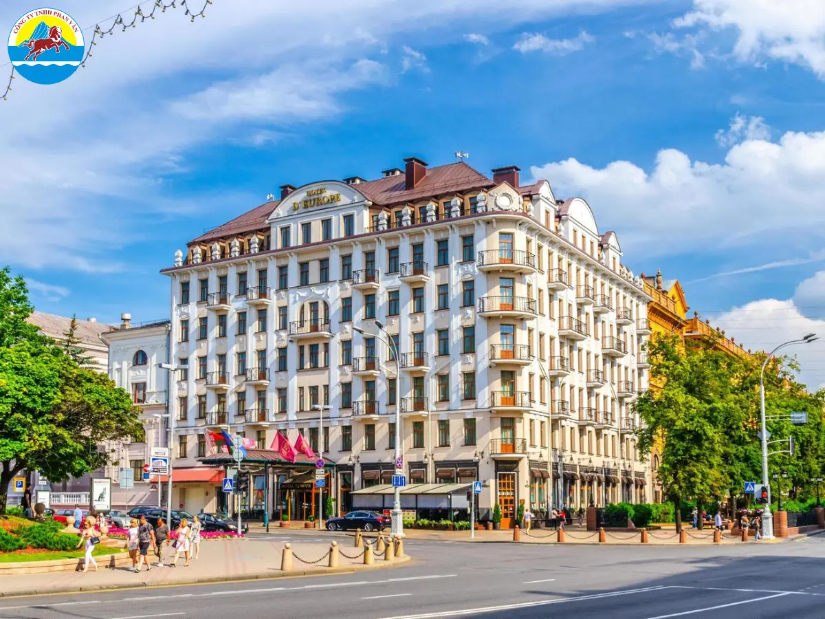 So với Tây Âu thì giá phòng ở Belarus còn dễ chịu lắm