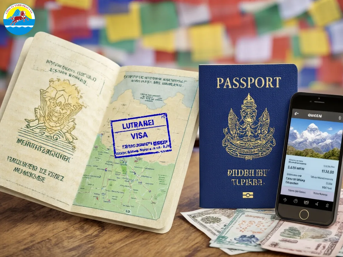 Du khách phải đăng ký visa qua công ty du lịch Bhutan được cấp phép