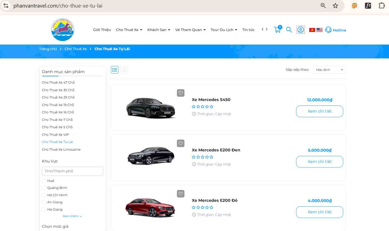 Đặt xe sớm để tránh tình trạng giá cao