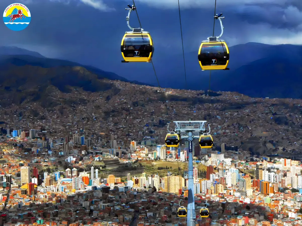 Hệ thống cáp treo của Bolivia