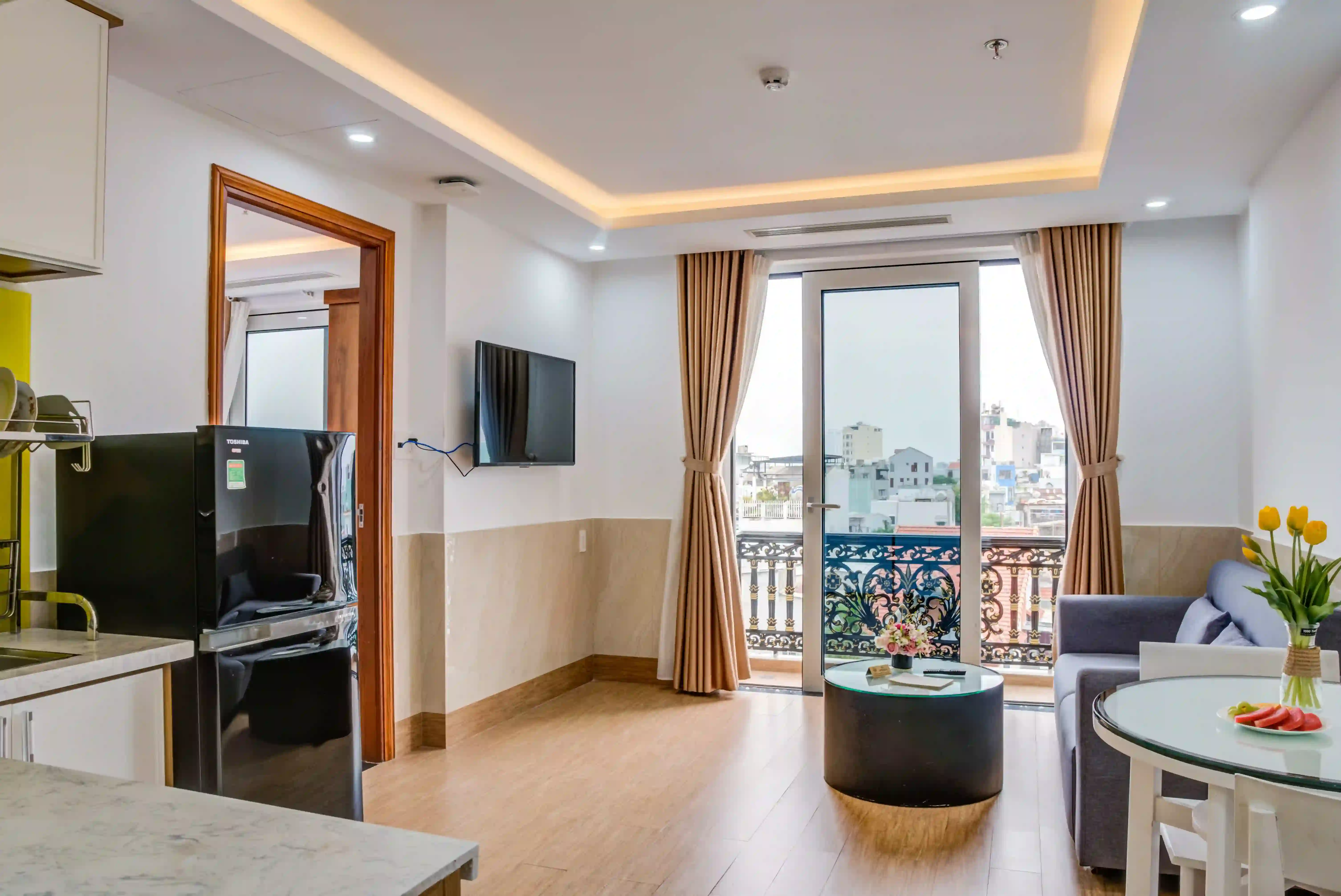 Căn Hộ Deluxe Double Có 2 Ban Công