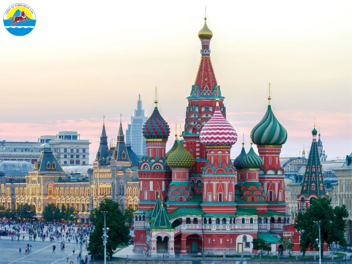 Thủ đô nước Nga chính là Moscow