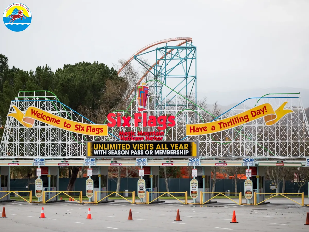Công viên giải trí Six Flags Magic Mountain
