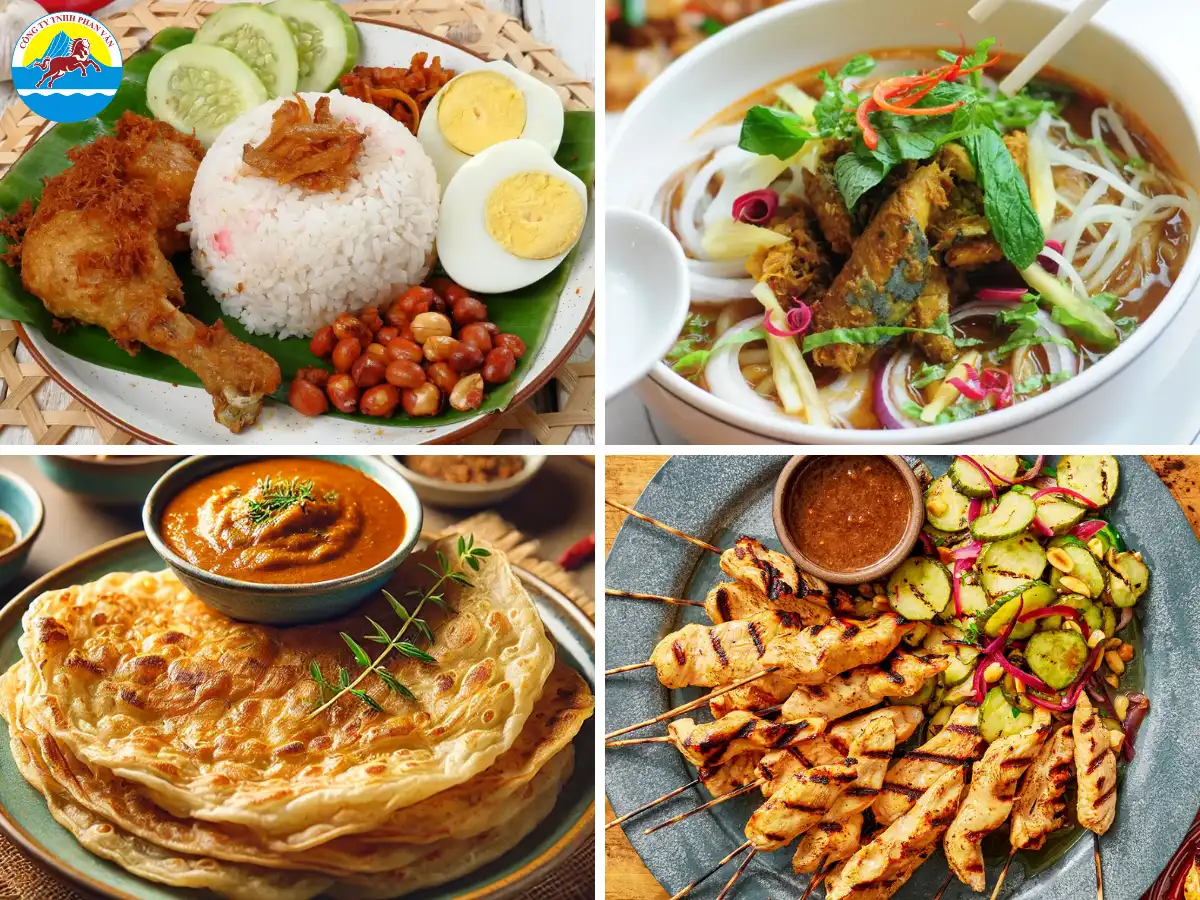 Ẩm thực Malaysia mang đậm dấu ấn văn hóa đa dạng, kết hợp từ Malay, Trung Quốc đến Ấn Độ