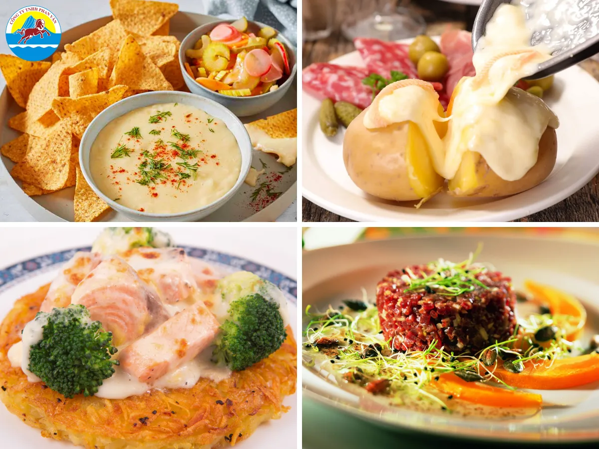 Ẩm thực Thụy Sĩ mang đậm hơi thở núi rừng với phô mai, khoai tây và thịt