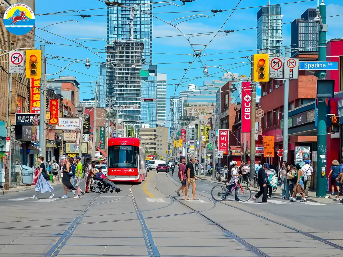 Chinatown trên đường Spadina