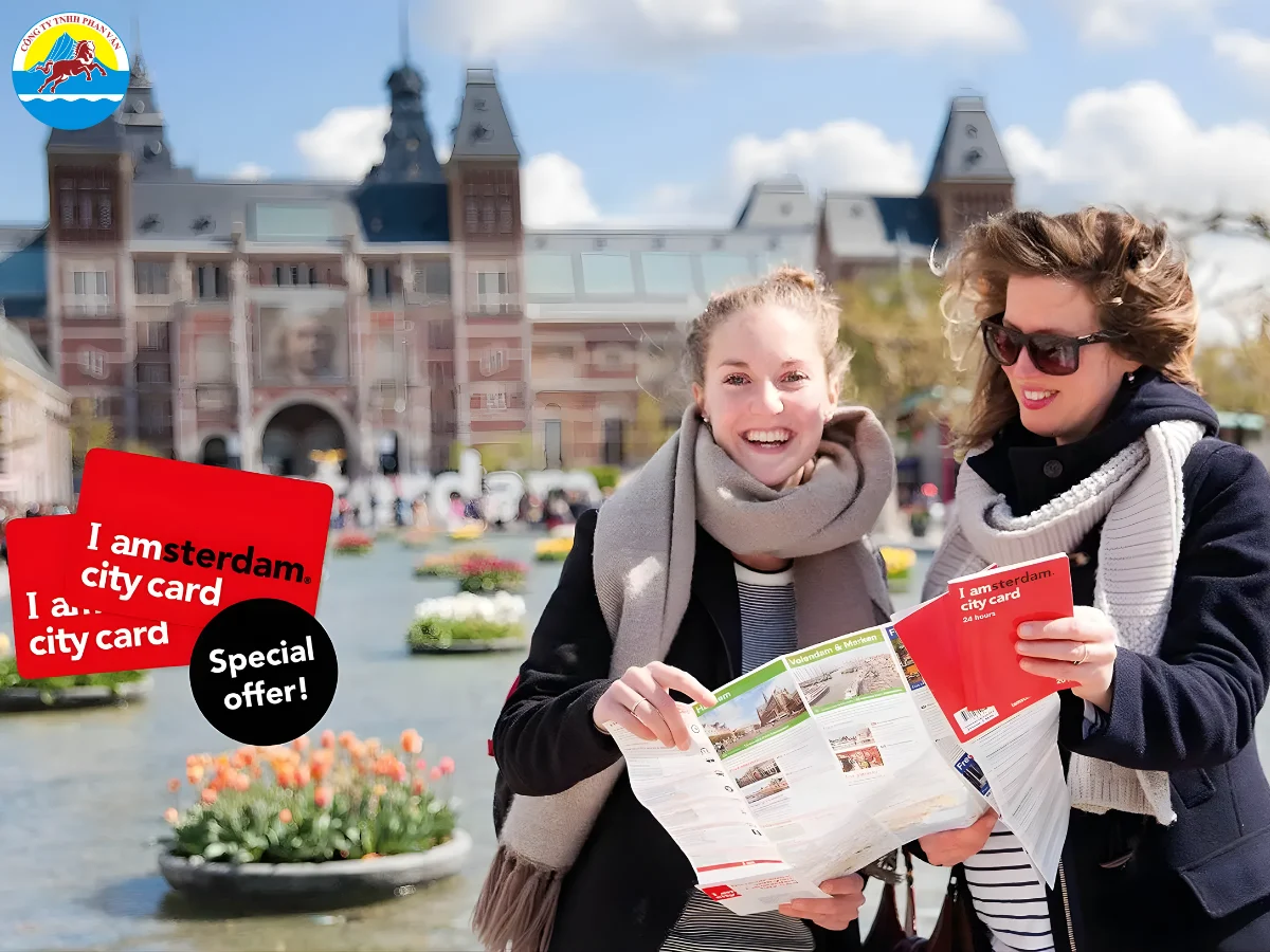 Mua "I amsterdam City Card" để du lịch thuận tiện hơn
