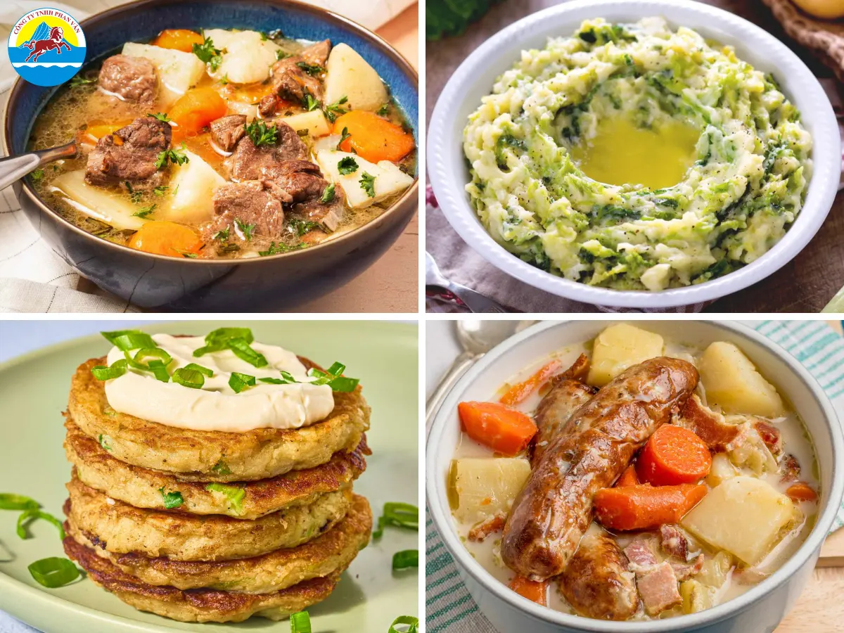 Khám phá ẩm thực Ireland​