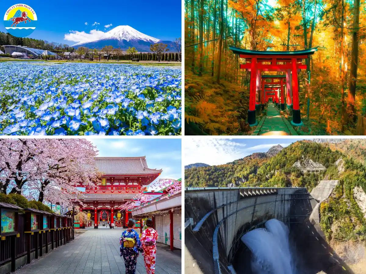 Các địa điểm du lịch Nhật Bản miễn phí