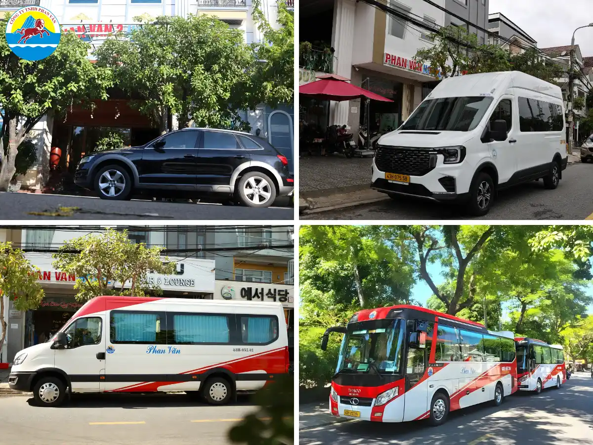 Phan Văn Travel luôn có phương tiện phù hợp với nhu cầu khách hàng