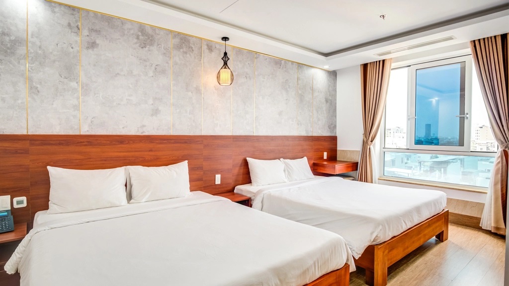 Phòng ngủ của khách sạn Phan Văn 2