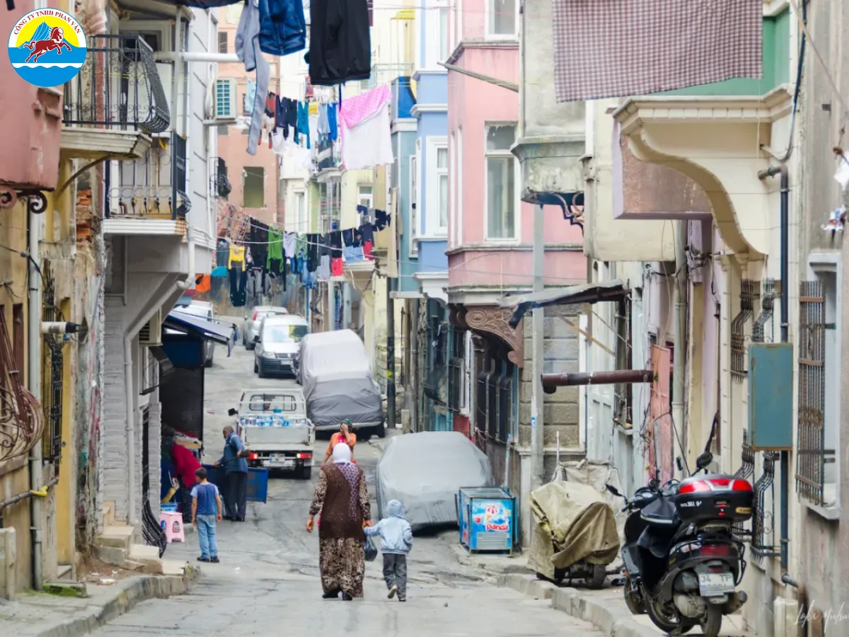 Khu ổ chuột ở Istanbul