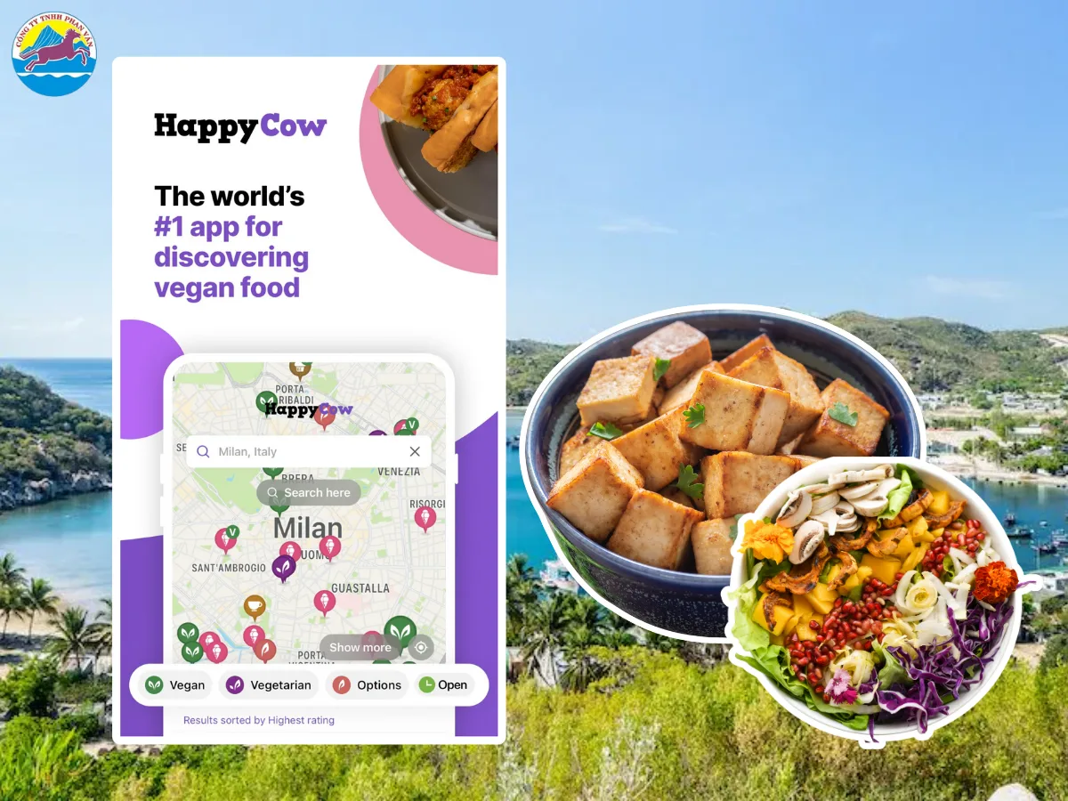 Tải Happy Cow để tham khảo hơn 5000 quán chay tại Việt Nam