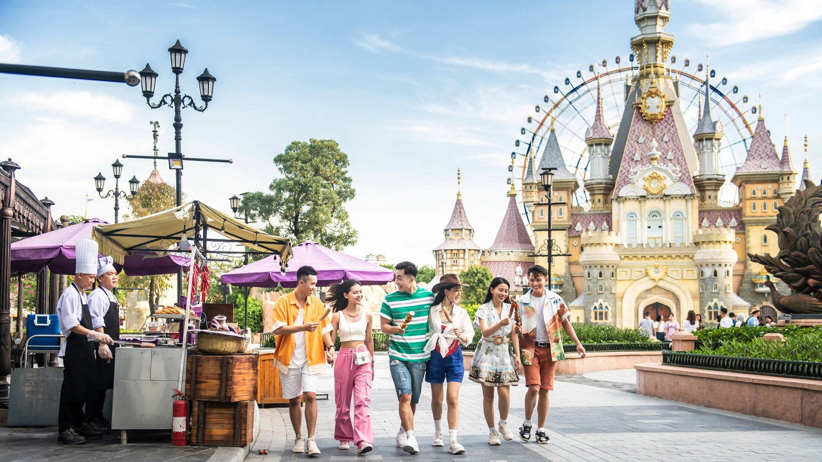 Các loại vé tham quan công viên giải trí