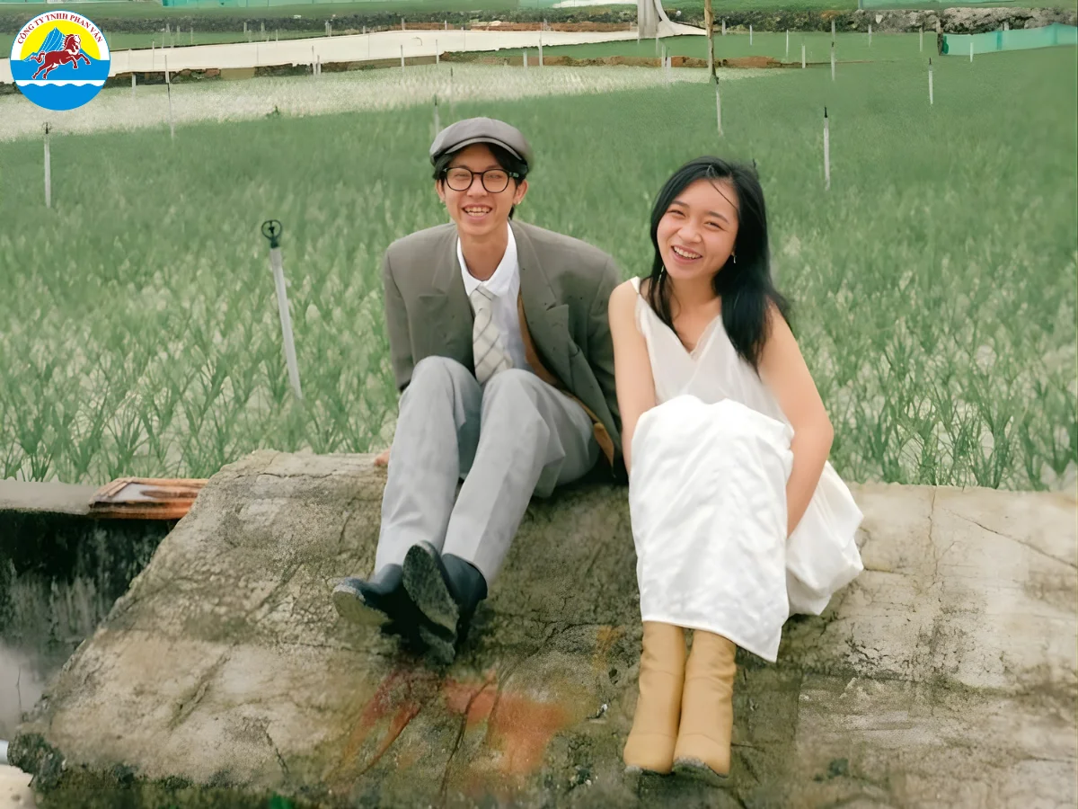 Cánh đồng tỏi Lý Sơn