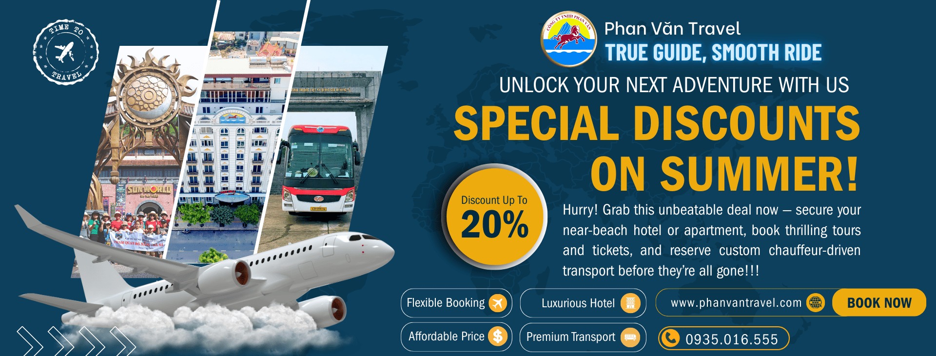 Các dịch vụ du lịch tại Phan Văn Travel