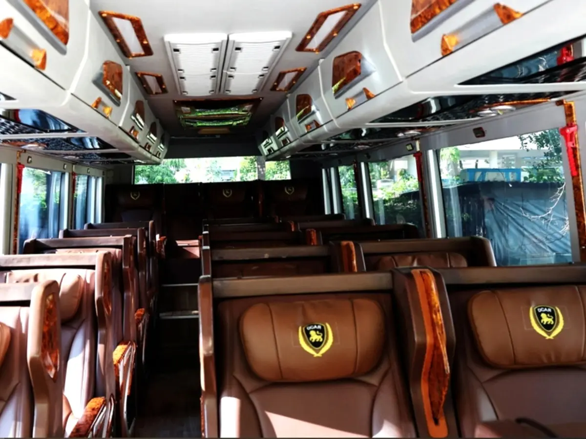 Nội thất đầy đủ, đảm bảo hành khách có một chuyến đi đúng chuẩn hạng sang