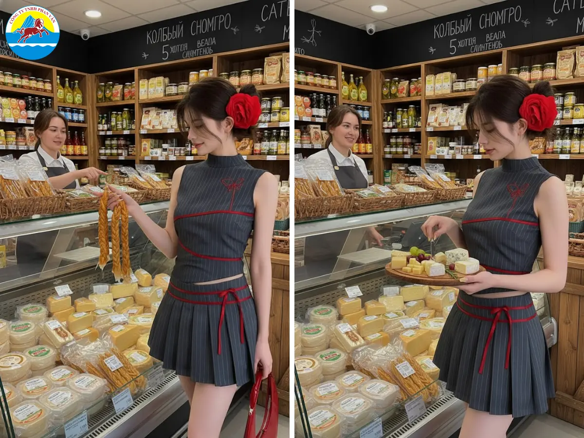 Phô mai sợi xông khói