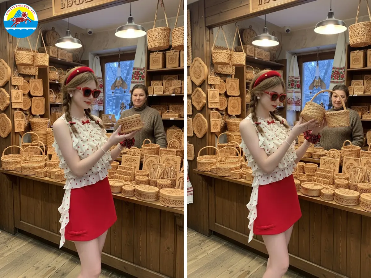 Đồ thủ công vỏ cây Bạch Dương