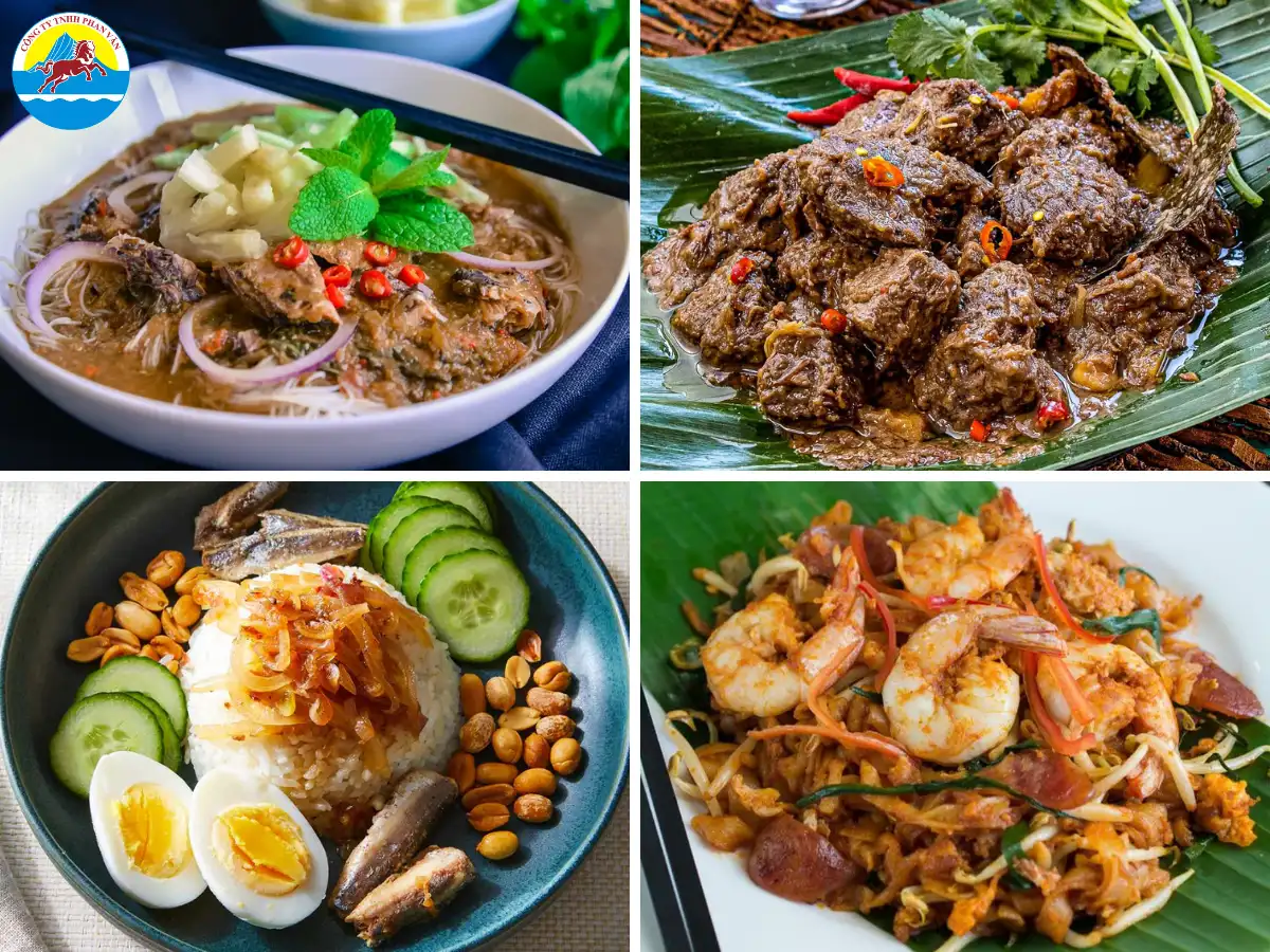 Ẩm thực Malaysia là sự hòa quyện của văn hóa Mã Lai, Hoa và Ấn Độ