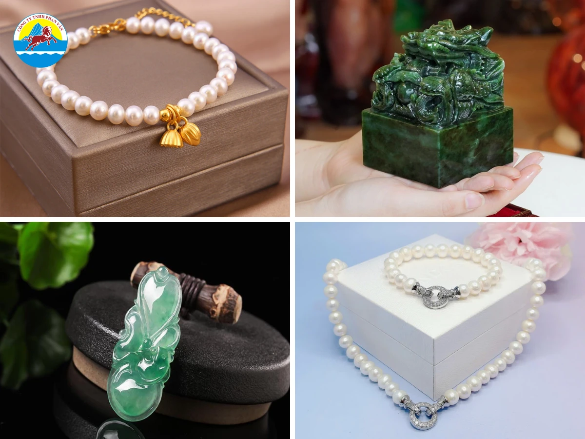 Ngọc trai và ngọc bích Thượng Hải là quà tặng may mắn và ý nghĩa
