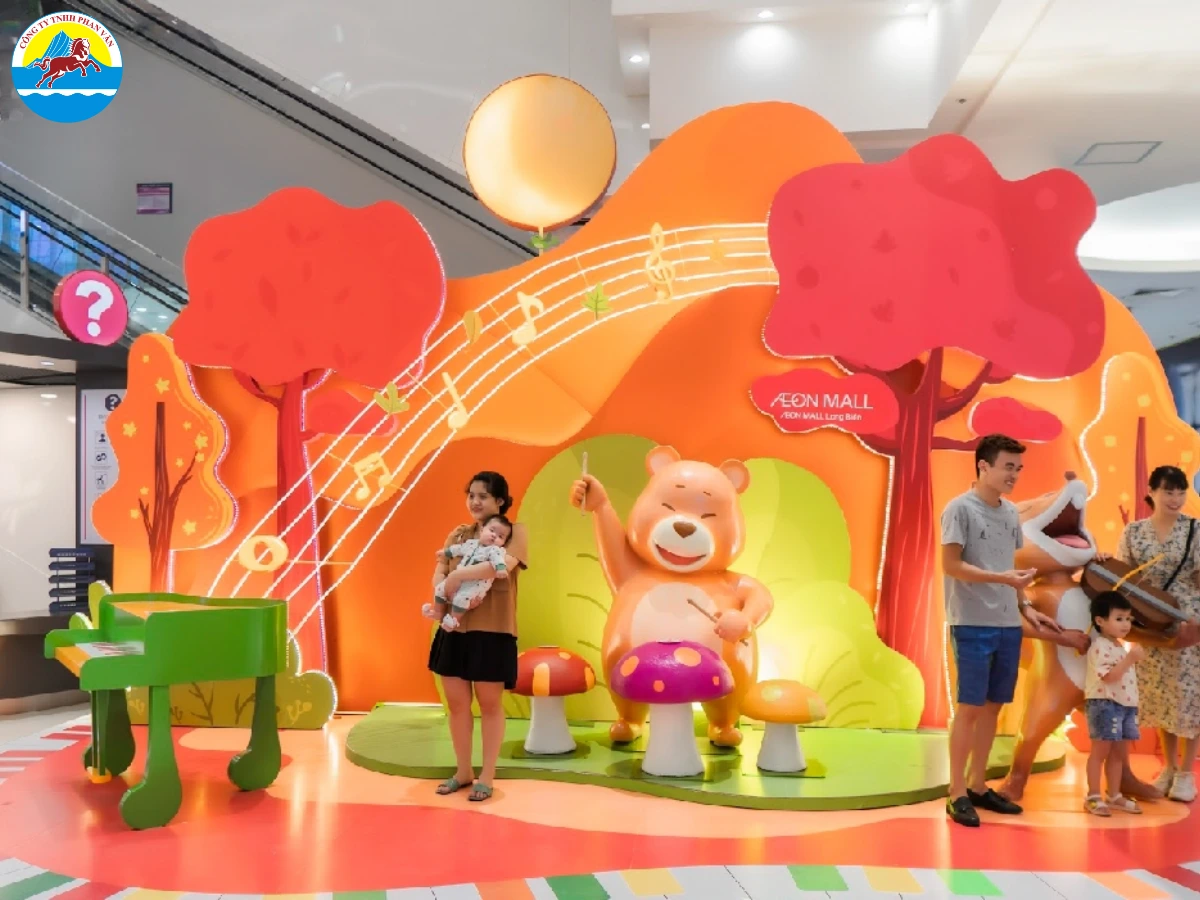 Không khí trung thu ở Aeon Mall Long Biên