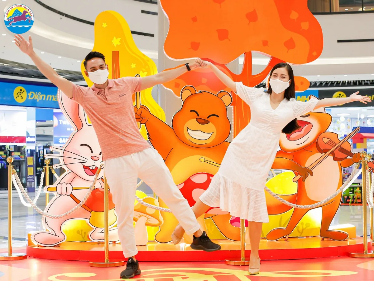 The Pegasus Plaza dịp trung thu