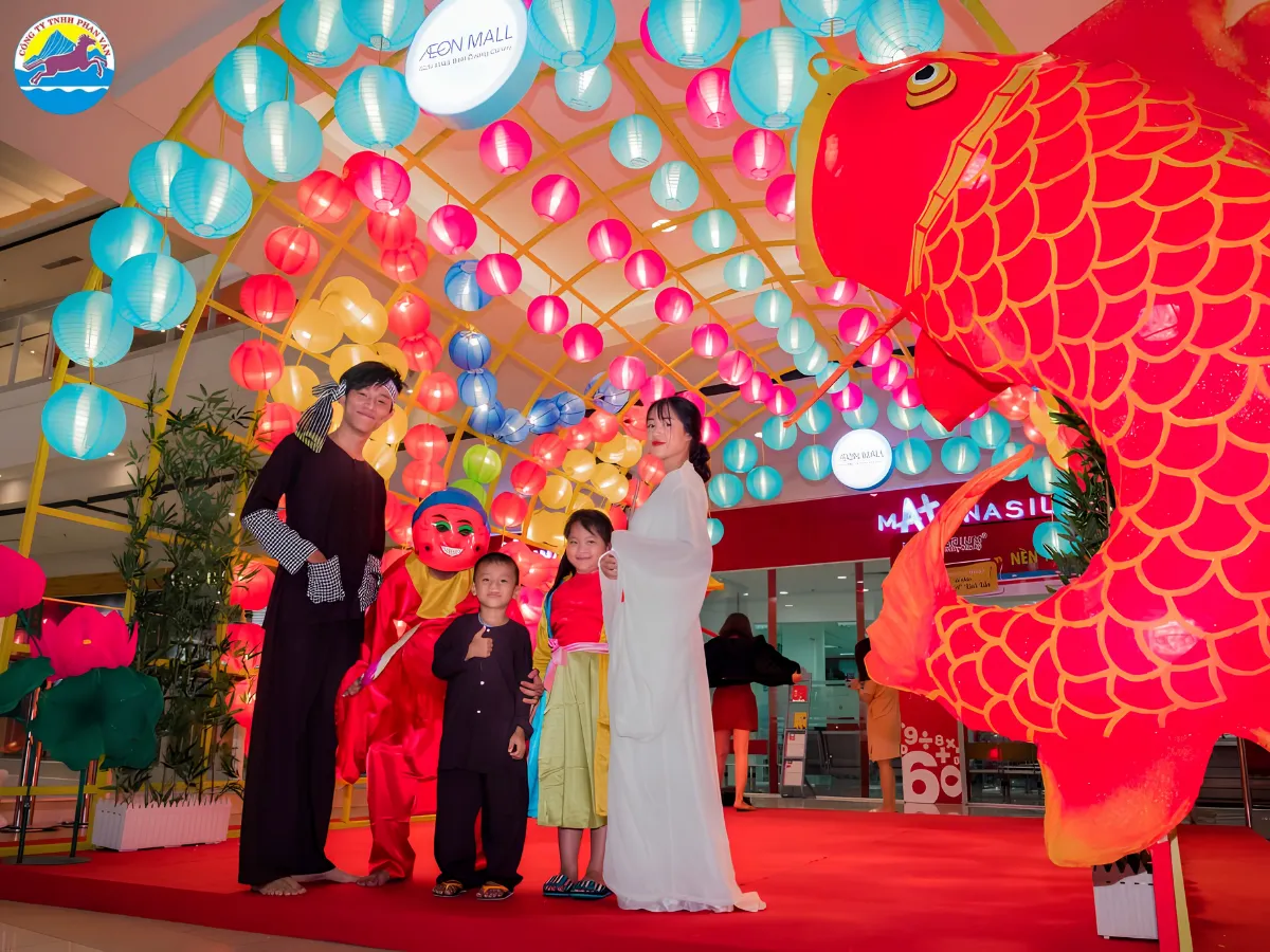 Mang phong cách Nhật Bản, AEON Mall tạo dấu ấn riêng mỗi mùa trung thu