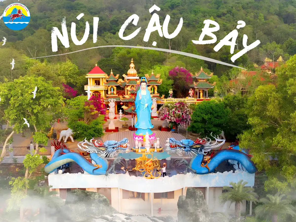 Núi Cậu - Lòng Hồ Dầu Tiếng
