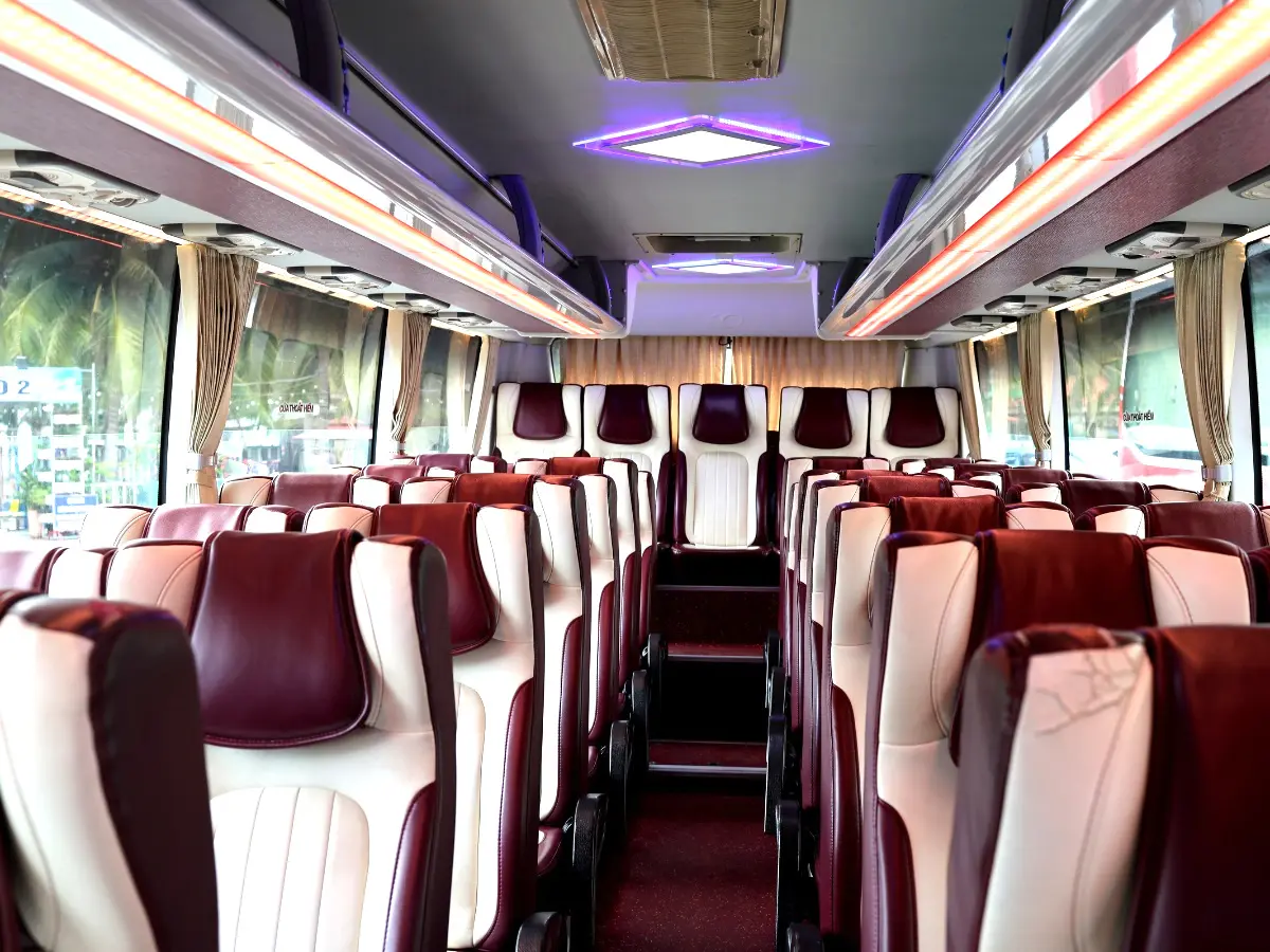 Ghế ngồi cao cấp, đảm bảo sự thoải mái cho chuyến hành trình dài