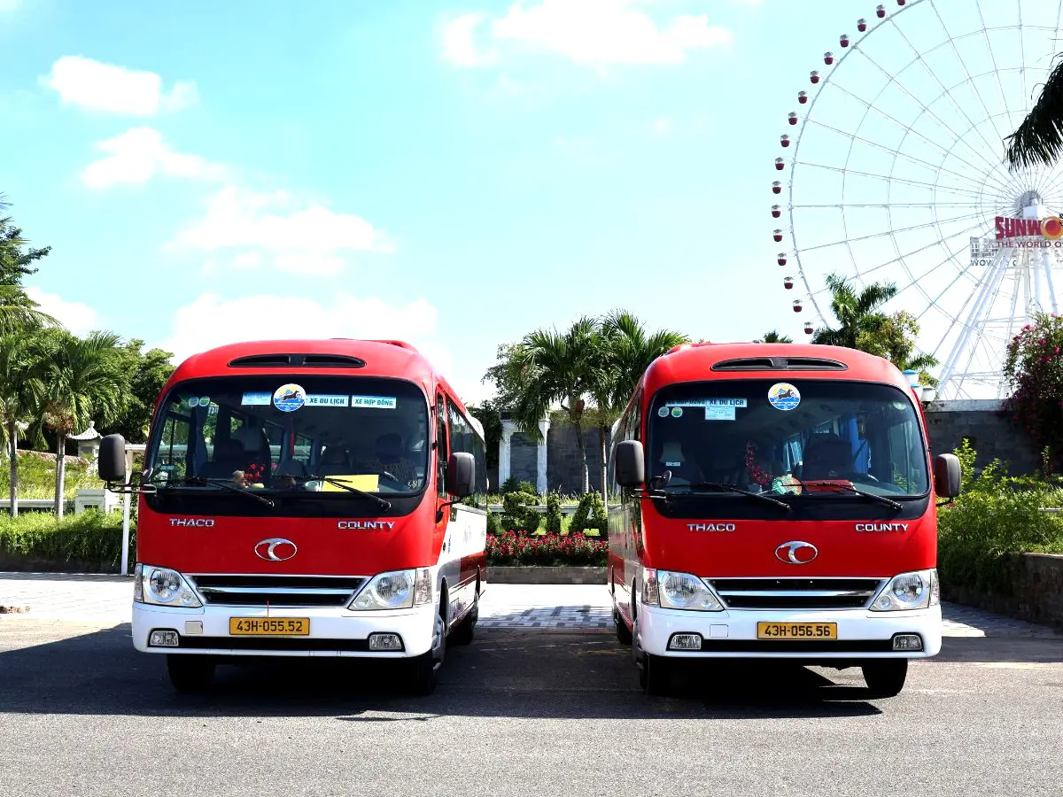 Thaco County sẵn sàng cho hành trình từ Đà Nẵng đi Lào