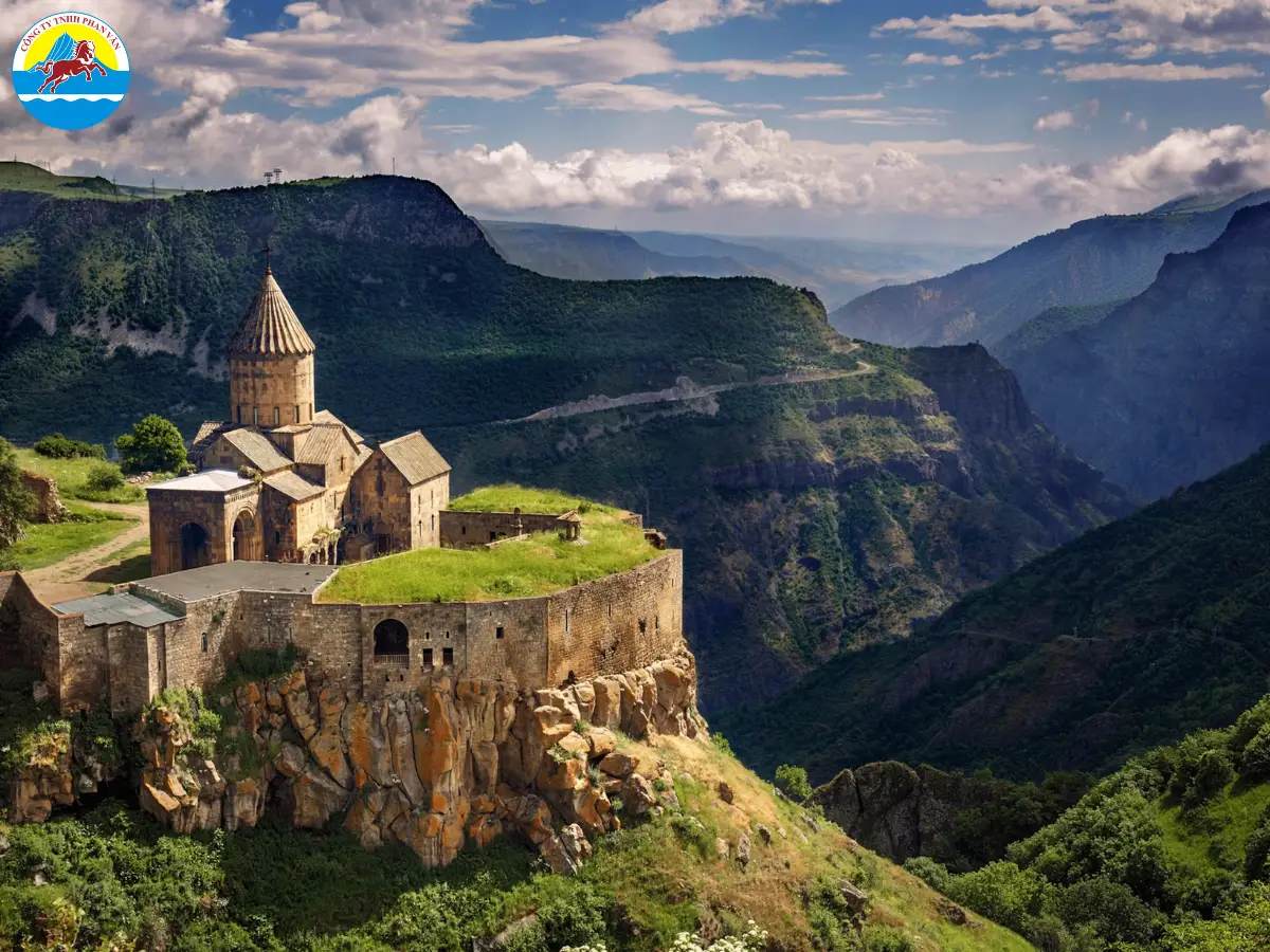 Armenia nằm ngay ngã tư giữa Á và Âu