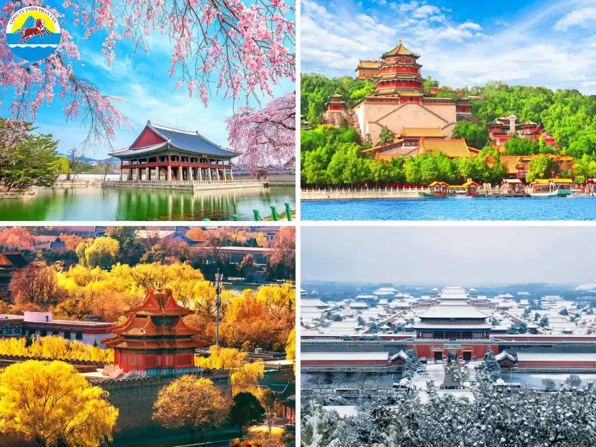 Bắc Kinh có khí hậu bốn mùa phân biệt rõ ràng