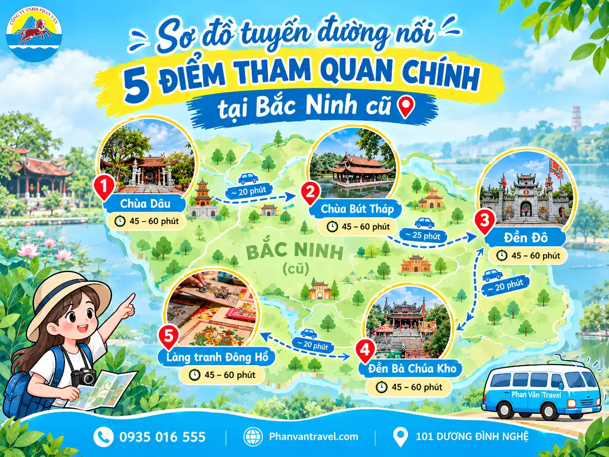 du lịch Bắc Ninh 1 ngày