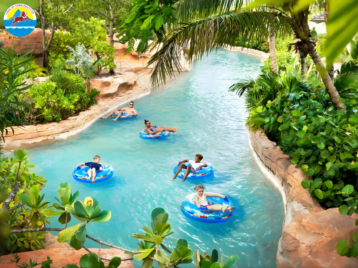 Chinh phục máng trượt tại Aquaventure