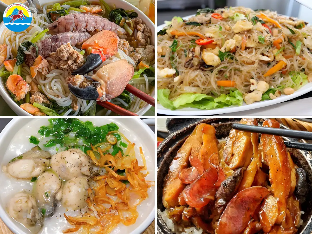 Các món ngon tại Bãi Cháy