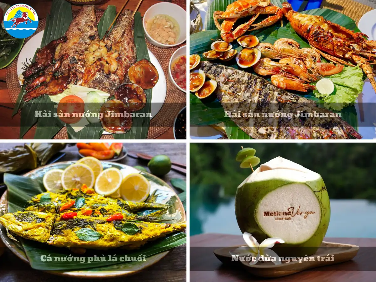 Trong mùa khô, các món ăn tập trung vào sự tươi mới, nhẹ nhàng