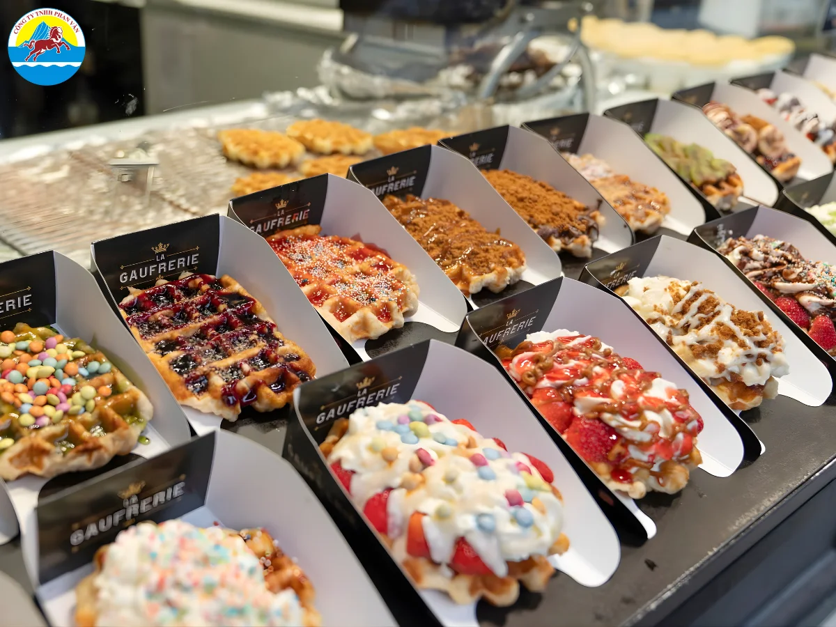 Bánh Waffles (Gaufres)
