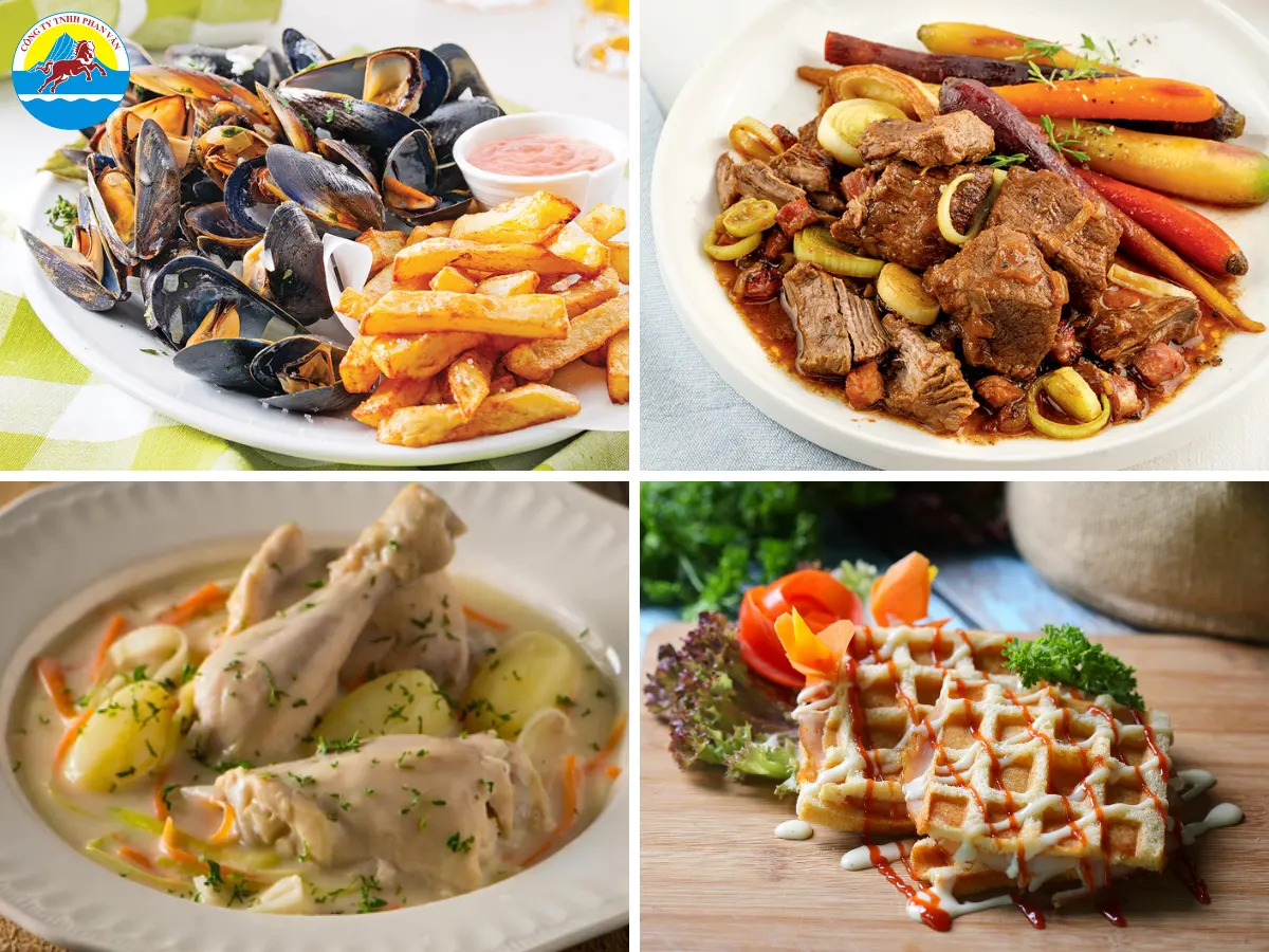 Nền ẩm thực Bỉ được thể hiện qua các món ăn mang đậm tính truyền thống và chất lượng cao